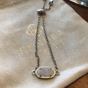 Kendra Scott Silver Elaina Adjustable Bracelet